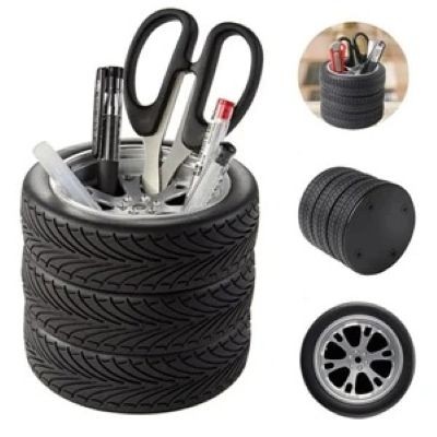 Picture of TIRE SHAPE PEN HOLDER.