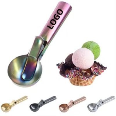 Picture of STAINLESS STEEL METAL ICE CREAM SCOOP