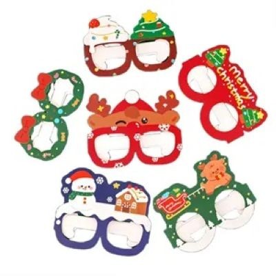 Picture of CHRISTMAS PAPERBOARD GLASSES FRAME.