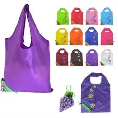 Picture of PORTABLE STRAWBERRY SHOPPER TOTE BAG