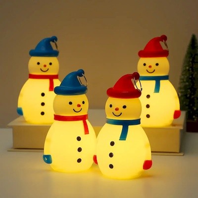 Picture of CHRISTMAS SNOWMAN LED NIGHT LIGHT