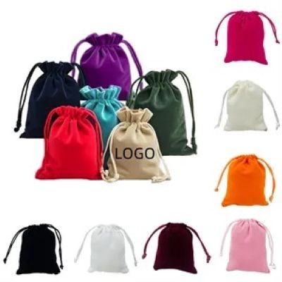 Picture of FLANNEL DRAWSTRING STORAGE BAG