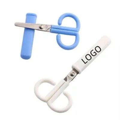 Picture of SAFETY CRAFT SCISSORS with Cover.