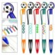 Picture of FOOTBALL SHAPE PLASTIC STRETCHABLE BALL PEN