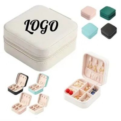 Picture of PU ZIPPER JEWELRY STORAGE BOX