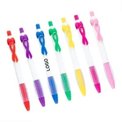 Picture of RIBBON PLASTIC STRETCHABLE BALL PEN