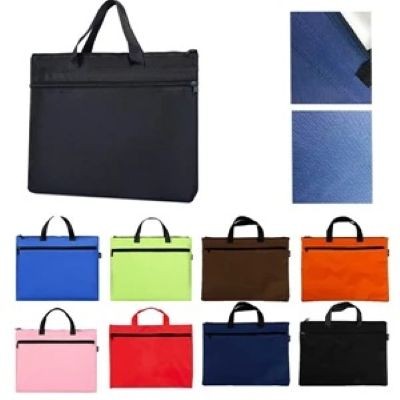 Picture of 600D POLYESTER DOCUMENT BAG with Zipper — Conference Style