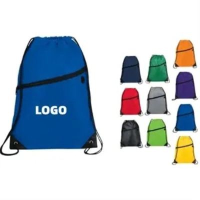 Picture of DRAWSTRING BACKPACK RUCKSACK BAG SPORTS GYM SACKPACK