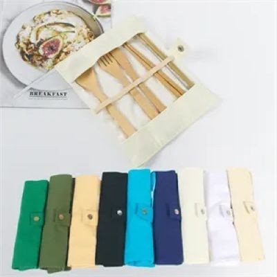 Picture of BAMBOO CUTLERY TRAVEL SET