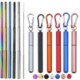 Picture of REUSABLE TELESCOPIC STRAW SET with Cleaner Brush