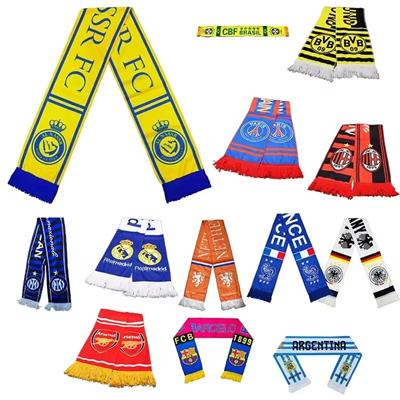 Picture of ACRYLIC KNITTED STADIUM SPORTS SCARF with Fringe