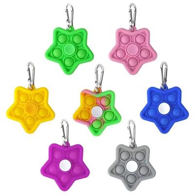 Picture of STAR POP KEYRING CHAIN FIDGET SPINNER
