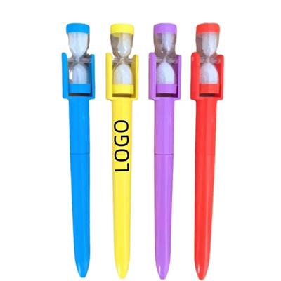 Picture of PLASTIC HOURGLASS SPINNER BALL PEN PEN