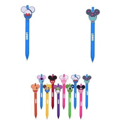 Picture of MICKEY MOUSE HEAD BALL PEN PEN in Candy Colors