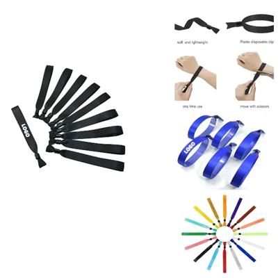 Picture of DISPOSABLE RIBBON WRISTBANDS