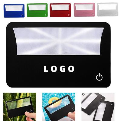 Picture of LED CREDIT CARD SIZE 3X MAGNIFIER