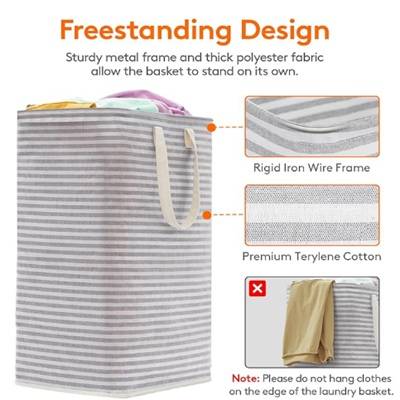 Picture of FREESTANDING WATERPROOF CLOTHES HAMPER BASKET