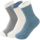 Picture of SOFT COZY PLUSH CHENILLE SHERPA SLIPPER SOCKS