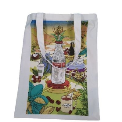 Picture of COTTON NATURAL CANVAS BOAT TOTE BAG