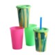 Picture of COLORFUL SILICON UNBREAKABLE WINE GLASSES STEMLESS CUP