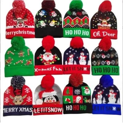 Picture of CHRISTMAS LED BEANIE HAT