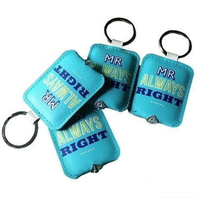 Picture of PU LEATHER LIGHT KEYRING CHAIN