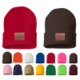 Picture of CUFFED BEANIE with Faux Leather Patch