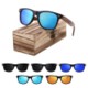 POLARIZED WOOD SUNGLASSES SET image 2