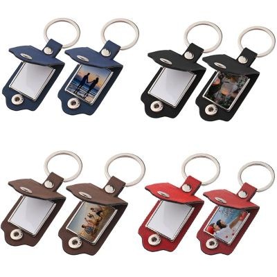 Picture of LEATHER PHOTO ALBUM KEYRING CHAIN