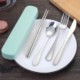 STAINLESS STEEL TRAVEL FOUR SETS image 2