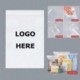 Picture of CLEAR TRANSPARENT ARTS PHOTOS PRINTS STORAGE POUCH ZIPPER SEAL LOCK BAG