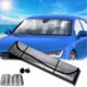 Picture of CAR WINDSHIELD SUNSHADE FOLDING REFLECTIVE SUN VISOR
