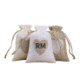 Picture of BURLAP DRAWSTRING POUCH BAG
