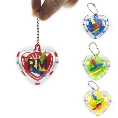 Picture of 3D PUZZLE TOY MAZE BALL KEYRING CHAIN