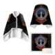 Picture of FLEECE WEARABLE PICNIC BLANKET PONCHO THROW with Buttons