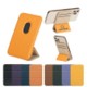 LEATHER MAGNETIC PHONE WALLET with Stand image 2