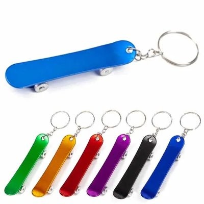 Picture of MINI SKATEBOARD KEYRING CHAIN CUTE CAR KEYRING BOTTLE OPENER