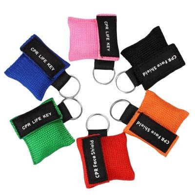 Picture of CPR FACE MASK SHIELD with Keyring Chain