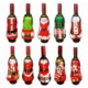 Picture of CHRISTMAS APRON WINE BOTTLE COVER SET