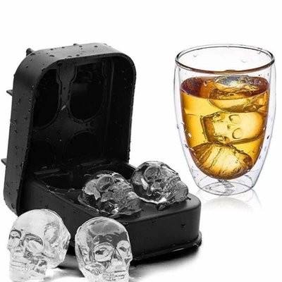 Picture of SKELETON SILICON MOLD ICE CUBE