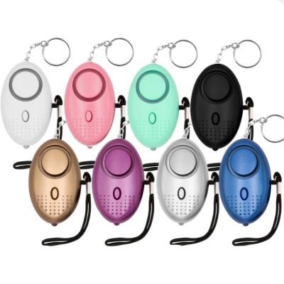 Picture of PERSONAL SECURITY ALARM KEYRING CHAIN with LED Lights