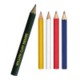 HEX & ROUND WOOD GOLF PENCIL image 2