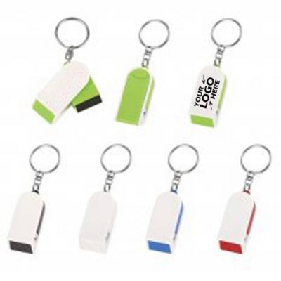 SCREEN CLEANER AND PHONE STAND KEYRING CHAIN