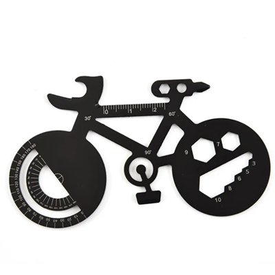 Picture of 7-IN-1 MULTI FUNCTIONAL BICYCLE SHAPE TOOL with Bottle Open