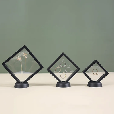 Picture of 3D FLOATING FRAME SHADOW JEWELRY BOX DISPLAY CASE
