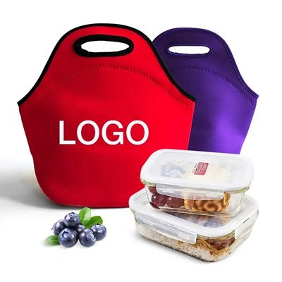 Picture of NEOPRENE TOTE THERMAL INSULATED CHILDRENS LUNCH BAG
