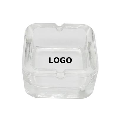 Picture of 3,8 SQUARE GLASS CIGARETTE ASH TRAY
