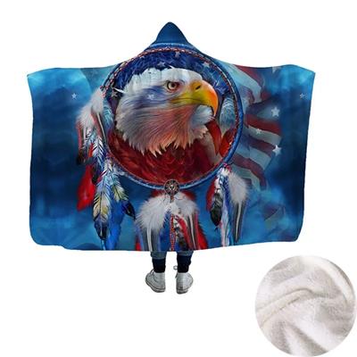 Picture of 60X80 HOODED HOODY SHERPA SUBLIMATION HOODED HOODY BLANKETS
