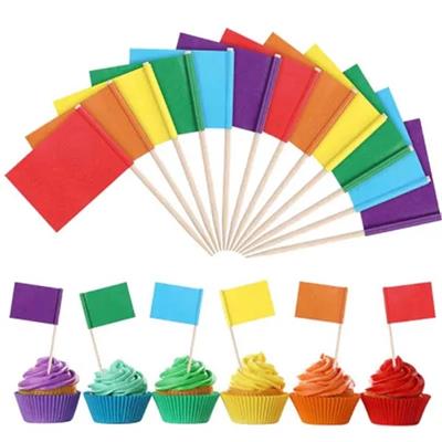 Picture of CUPCAKES TOPPERS PARTY DECORATION TOOTHPICK FLAG
