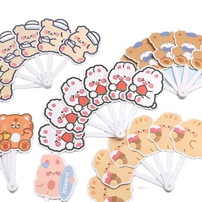 Picture of MINI CARTOON PLASTIC FOLDING HAND FAN ANGEL THEME GIFT